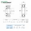 Rodamiento de bolas BL307-NSK
