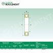 Rodamiento de bolas 62201-2RS-INOX