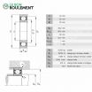 Rodamiento de bolas 62206-2RSR-FAG