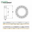 Rodamiento de bolas SF63800-2RS-ZEN