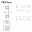 Rodamiento de bolas 62301-2RS1-SKF