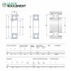 Rodamiento de bolas 16019-C3-SKF
