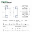 Rodamiento de bolas 16034-C3-SKF