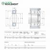 Rodamiento de bolas QJ207-N2-MA-C2L-SKF