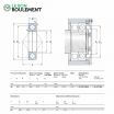 Rodamiento de bolas QJ217-N2-MA-C3-SKF