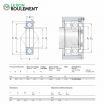 Rodamiento de bolas QJ219-N2-MA-SKF