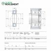 Rodamiento de bolas QJ226-N2-MA-C3-SKF