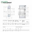 Rodamiento de bolas QJ316-N2-MA-SKF