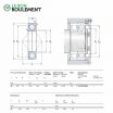 Rodamiento de bolas QJ319-N2-MA-C2L-SKF