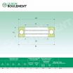 Rodamiento axial de bolas 51112-INOX
