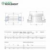 Rodamiento axial de bolas 51330-M-SKF
