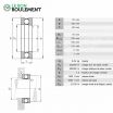 Rodamiento axial de bolas 51414-MP-FAG