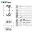 Rodamiento axial de bolas 52230-MP-FAG