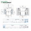 Rodamiento axial de bolas 52328-XM-NSK