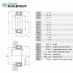 Rodamiento axial de bolas 53207-FAG