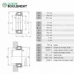 Rodamiento axial de bolas 53322-MP-FAG