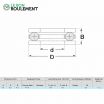 Rodamiento axial de bolas F4-9M-ZEN