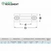 Rodamiento axial de bolas S51108-ZEN