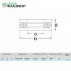 Rodamiento axial de bolas S51112-ZEN