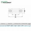 Rodamiento axial de bolas S51207-ZEN
