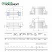 Aro de Rodamiento axial de bolas U202-SKF