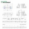 Aro de Rodamiento axial de bolas U228-SKF