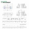 Aro de Rodamiento axial de bolas U315-SKF