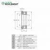 Aro de Rodamiento axial de bolas U320-FAG