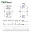 Rodamiento de bolas a rótula 1202-ETN9-C3-SKF