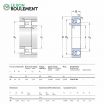 Rodamiento de bolas 2203-E-TN9-SKF
