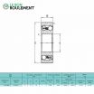 Rodamiento de bolas 2205-2RS-KML