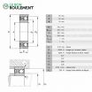 Rodamiento de bolas 2205-2RS-TVH-FAG