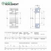 Rodamiento de bolas 2207-E-2RS1-TN9-SKF