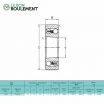 Rodamiento de bolas 2207-K-KML