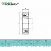 Rodamiento de bolas 2208-K-KML