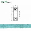Rodamiento de bolas 2210-K-KML