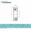 Rodamiento de bolas 2306-K-KML
