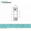 Rodamiento de bolas 2309-2RS-KML