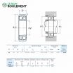 Rodamiento de bolas 2316-K-C3-NSK