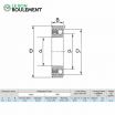 Rodamiento de bolas S2202-2RS-ZEN