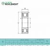 Rodamiento de bolas 1635-ZZ-KML