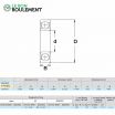 Rodamiento de bolas R1-5-2Z-ZEN