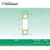 Rodamiento de bolas KLNJ5/8-ZZ-INOX