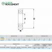 Rodamiento de bolas R1212-2Z-ZEN