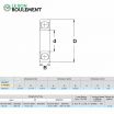 Rodamiento de bolas RLS8-2Z-ZEN