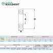 Rodamiento de bolas SR10-2RS-ZEN