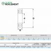 Rodamiento de bolas SR14-2RS-ZEN