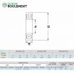 Rodamiento de bolas SR144-2Z-ZEN