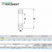 Rodamiento de bolas SR2-5-2Z-ZEN