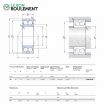 Rodamiento de bolas 3200-ATN9-C3-SKF